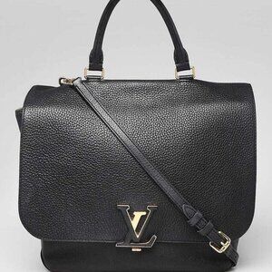 Louis Vuitton Black Taurillon Leather Volta Bag